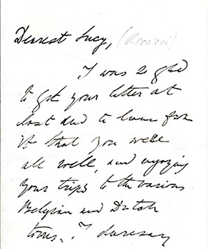 Letter to Lucy Rossetti, 10 July 1875